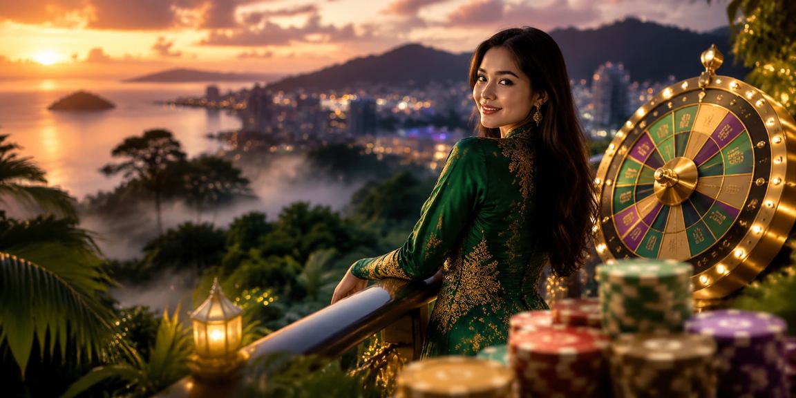 Suasana hiburan dan pertaruhan dalam talian sempena Hari Raya di Kota Kinabalu melalui pg1